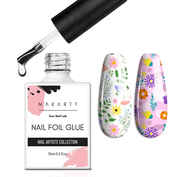 Makartt Nail Foil Glue Gel for Nail, Foil Gel Transfer