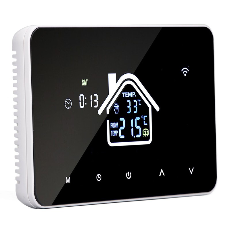 Floor Heating Thermostat 16A 4.3 Inch Touch Screen High Accuracy