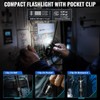 Rechargeable Tactical Flashlights, High Lumens Small Mini USB-C LED Flashlight,