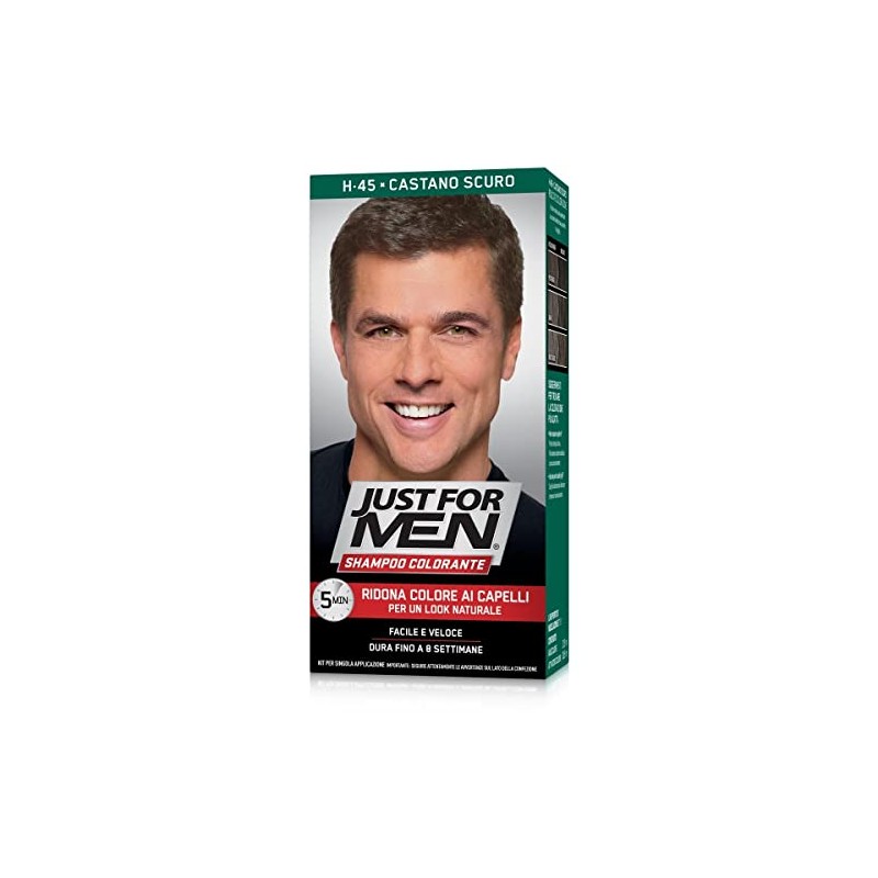 Just For Men Semi-permanent gel dye for men, natural look,