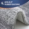 OLANLY Bathroom Rugs Mat 34x21, Extra Soft Absorbent Microfiber Bath