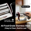 XINGYUEXUAN Manual Pasta Maker - Stainless Steel Noodle Machine with