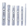 ELIUNG 6Pcs Dual-Ended Wrench 8-17mm, Socket Plumber Back Nut Tap