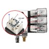 Heschen Electrical Pneumatic Triple Solenoid Valve, 3V210-08, AC24V, PT1/4'' Port,