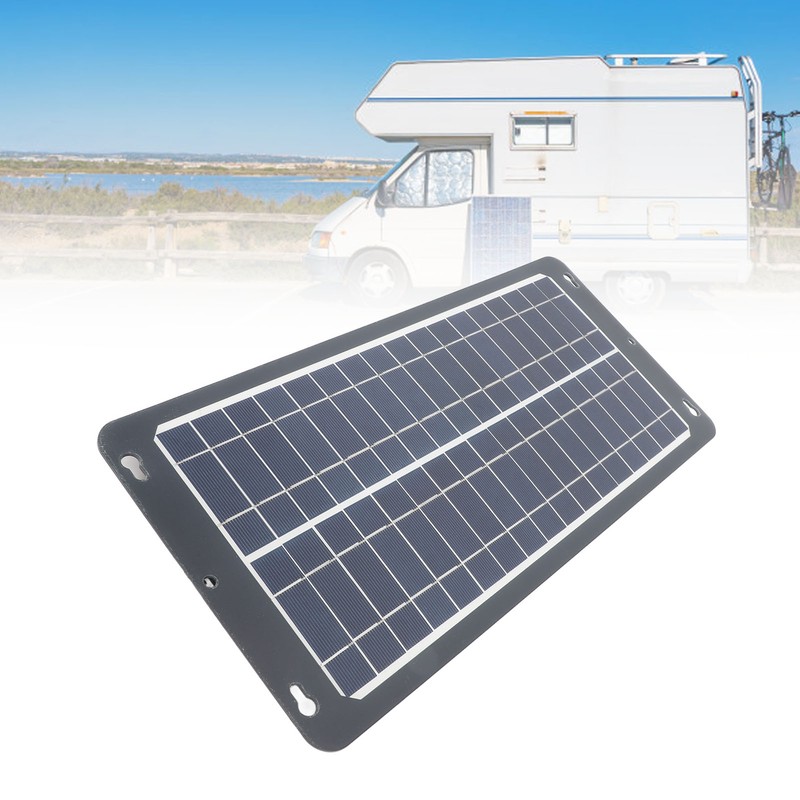 30W Solar Panel with OBD Plug High Efficiency Monocrystalline Portable