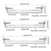 MECCANIXITY Ceiling Light Plate, 100mm 115mm 120mm Lighting Fixture Mounting