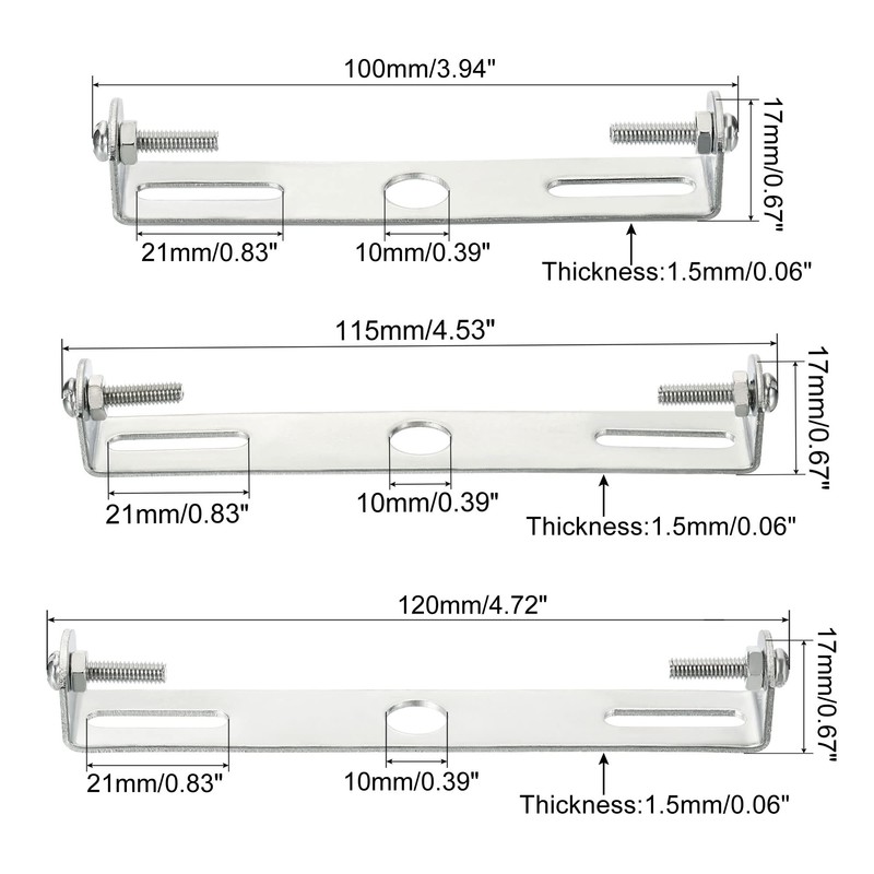 MECCANIXITY Ceiling Light Plate, 100mm 115mm 120mm Lighting Fixture Mounting