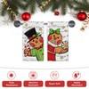 Seliem Merry Christmas Gingerbread Man Kitchen Dish Towels Set of