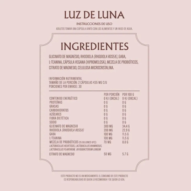 Suplemento Perimenopausia Para Mujer 60 Caps Fórmula Natural Sin Sabor