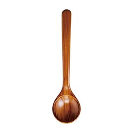 Fukui Crafts 80602290 Ladle Spoon, 6.7 inches (17 cm), Teak Wood Grain