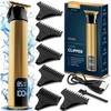 Berdsen Men's Electric Beard Trimmer 6 Attachments 1 to 9