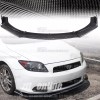 Unbranded Front Lip Splitter Spoiler Carbon Fiber Style For Scion