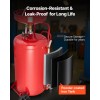 Uimoso 25-Gallon Portable Oil Drain Tank with Air-Operated System