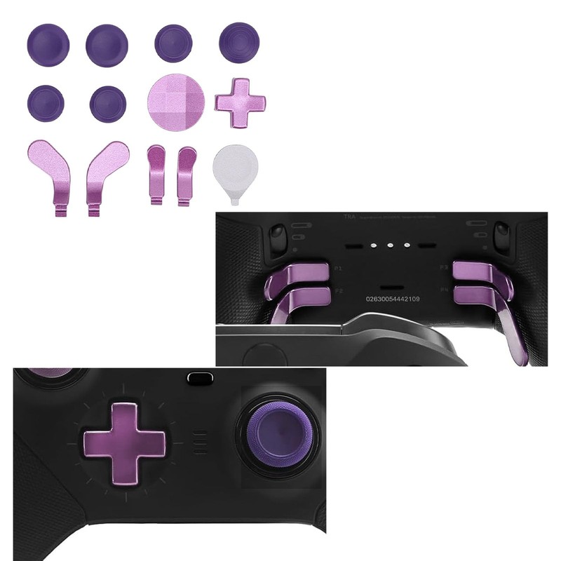 Accessories for XboxElite Controller Series 2, 17 in 1 Thumbsticks
