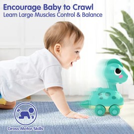 Baby Toys 6-12 Months+ Touch & Go Music Light Toys for 1 Year Old Toys for Boys, 9 6 Month Old Baby Toys 6 to 12 Months 12-18 Months Baby Boy Toys Infant Toys for 1 + Year Old Boy Birthday Gift