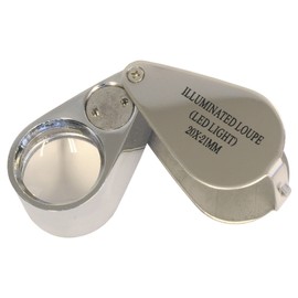HTS 201Q3 20x 21mm Illuminated Jeweler's Loupe