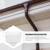 DOITOOL Gutter Connector, Gutter Downspout Adapter, Rain Gutter Downspout Extensions,