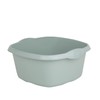 32cm Plastic Silver Sage Washing up Bowl, 9L Litre Capacity
