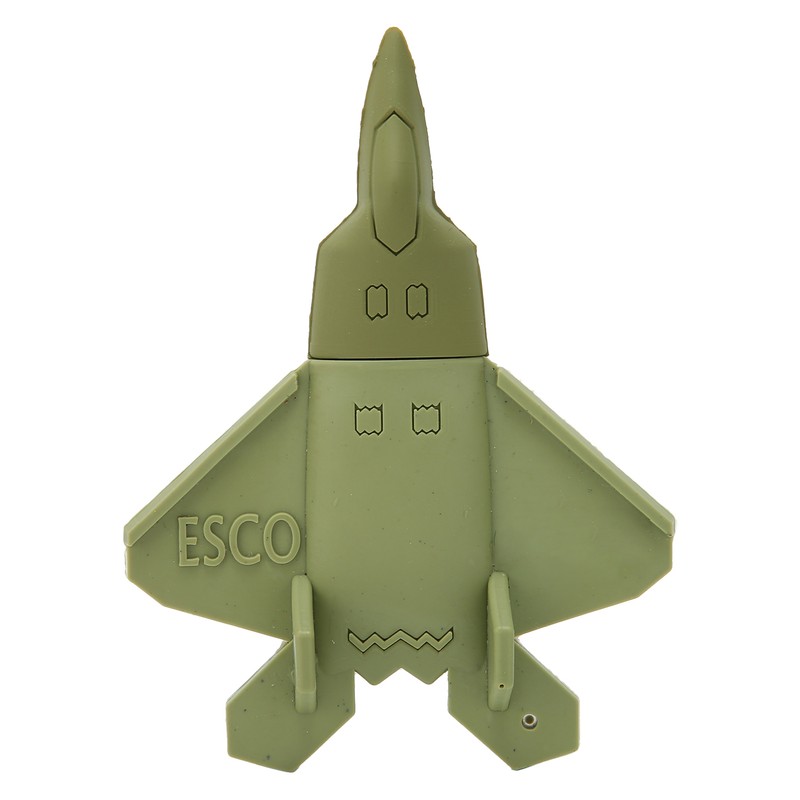 USB Flash Drive Green Cartoon Fighter Doll Portable Storage Memory