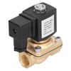 2 Way Solenoid Valve Brass Solar Electric Normally Closed Pipeline