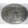 Hesston 1998 National Finals Rodeo Adult Belt Buckle, New in