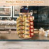 Wunzkii Chip Rack Display Stand, 5 Tiers 40 Clips Snack