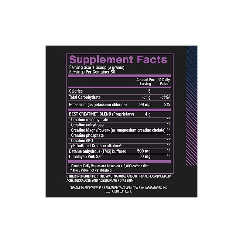 BPI Sports BEST Creatine 6 Formas Avanzadas de Creatina Betaína
