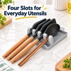 Kitchen Spoon Holders Fork Spatula Rack Shelf Organizer Plastic Chopsticks