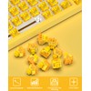 MAGIC-REFINER x Banana Yellow Switches for Mechanical Keyboard DIY, 38gf