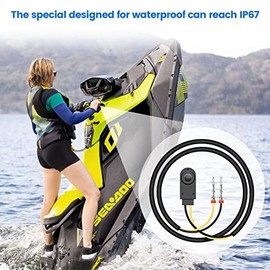 Haoguo Premium Start Stop Button Switch Compatible with Sea Do GS GSI GTI GTS GTX HX SP SPI SPX XP Explorer 278000427 278000501 278001115