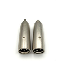 Qczhiwen RCA to XLR Adapter, RCA Male to XLR Male Adapter and RCA Female to XLR Male Adapter, RCA to XLR Connector