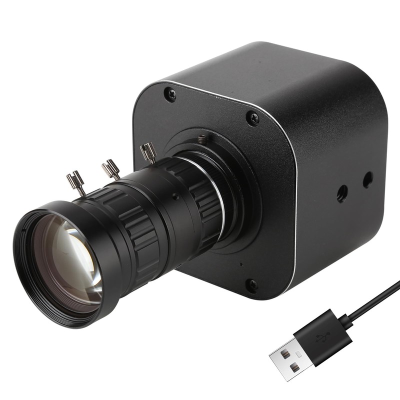 Cámara USB 4K HD Zoom Óptico 10X Lente Variable 5-50mm