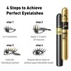 2Pcs Double Effect Mascara, Curling and Intensifying, Waterproof, Black