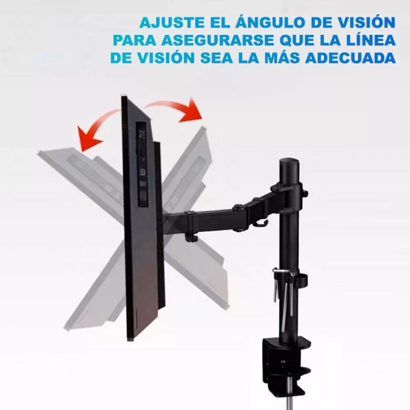 EGTMA Soporte Para Monitor De Mesa Tv Doble Para Montaje