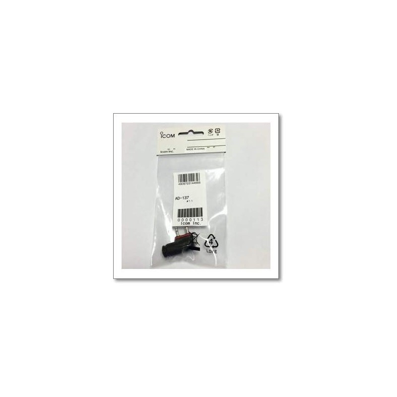 ICOM AD-137 Earphone Connector Conversion Adapter
