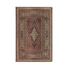 Paperblanks | First Folio | Shakespeare’s Library | Softcover Flexi | Mini | Lined | Elastic Band Closure | 208 Pg | 80 GSM