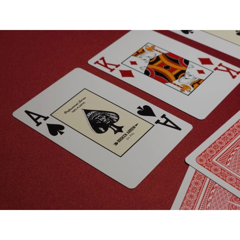 SEALED BROKEN ARROW Playing Cards 2 DECKS 100% Plastic Casino