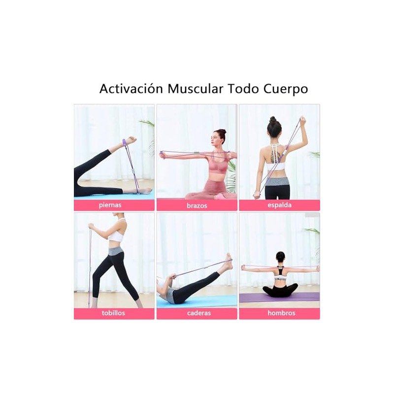 Kit de Pilates en Casa 3 PCS - Incluir Aro