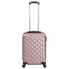 vidaXL Hardcase Trolley with Security Locks, ABS Shell, 360-Degree Castors,