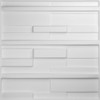 Ekena Millwork WP20X20OBWH-CASE-20 19 5/8"W x 19 5/8"H Offset Brick
