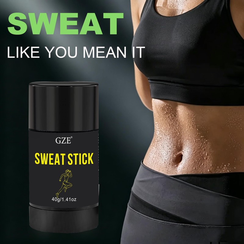 GZE Thermal Sweat Stick - Pre-Workout Warming Balm to Activate