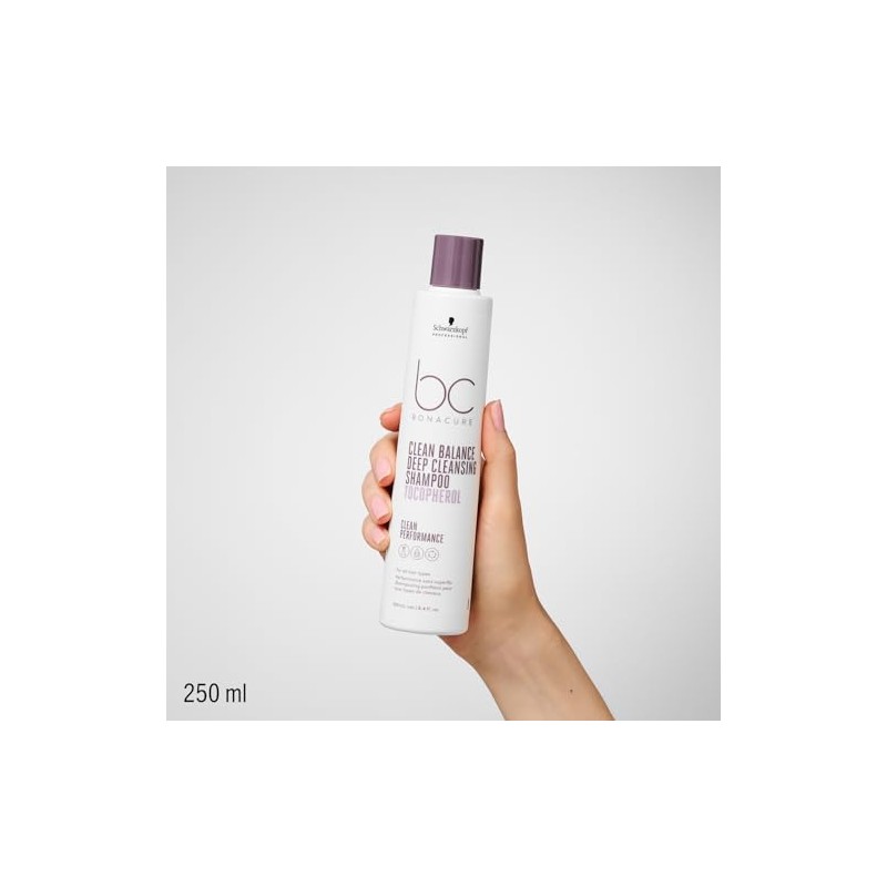 Schwarzkopf Professional BC Bonacure Clean Balance Deep Cleansing Shampoo 250