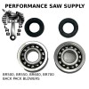 For STIHL CRANKSHAFT BEARINGS & SEALS FITS STIHL BR500 BR550