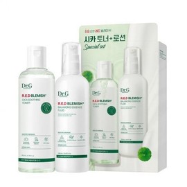 Dr.G Miracle House Dr.G Red Blemish Cica Soothing Toner 200ml + Essence Fluid 150ml Set 716245 / 미라클하우스 닥터지 레드 블레미쉬 시카 수딩 토너 200ml + 에센스 플루이드 150ml 세트 716245