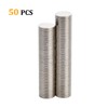 Yizhet 50 Pcs Neodymium Strong Magnets Cylinder Neodymium Magnet 8mm