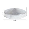 4 x Post Caps Round Steel Fire-Dip Galvanised 121 mm