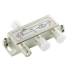 TV Antenna Splitter 3-Way F-Type Aerial 5-2400MHz Power Pass Foxtel Compatible