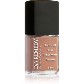 Dr’s Remedy Nail Polish, All Natural Enriched Nail Strengthener Non Toxic and Organic - GENTLE Gingerbread