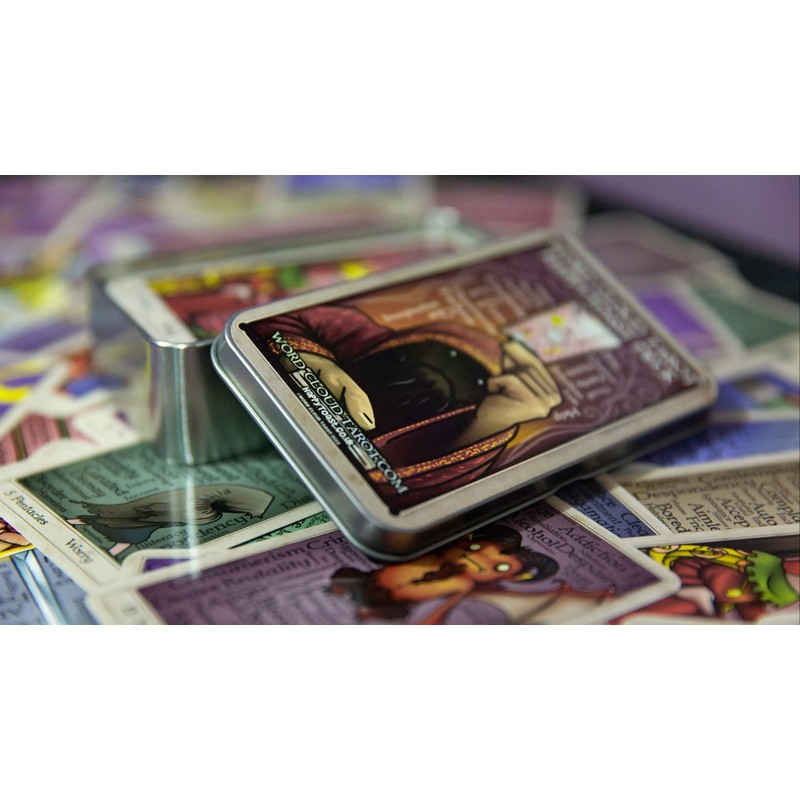 WordCloud Tarot - HappyToast Deck (Tin)