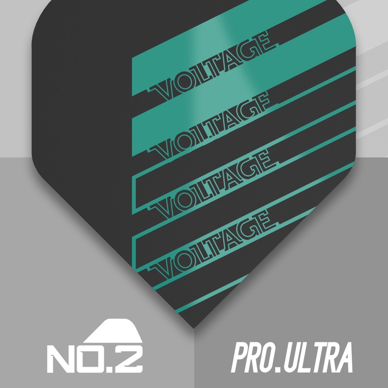 Target Rob Cross No.2 Black Pro Ultra Dart Flights -